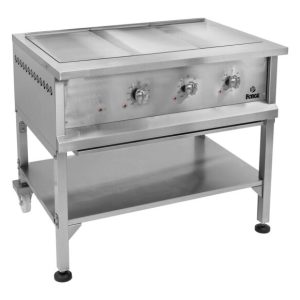 HEAVY DUTY STOVE FORGE – FLAT TOP – GAS – 3 BURNER
