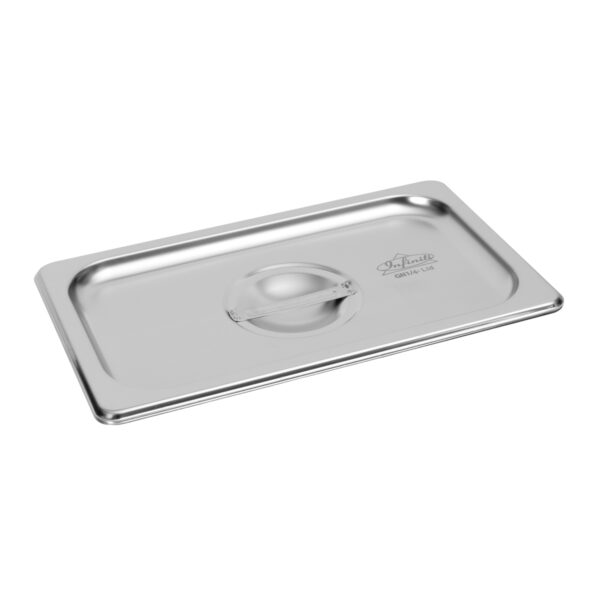 Quarter With Inset INSERT S/STEEL – QUARTER LID (I) - Catering Equipment Suppliers